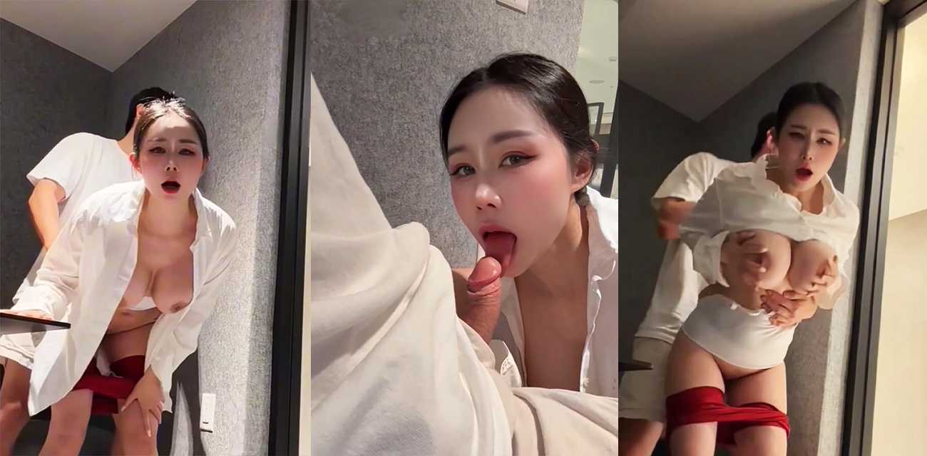 巨乳网黄【汐梦瑶】商场透明玻璃屋隔窗做爱，被路人夫妻驻足围观当众后入刺激翻倍